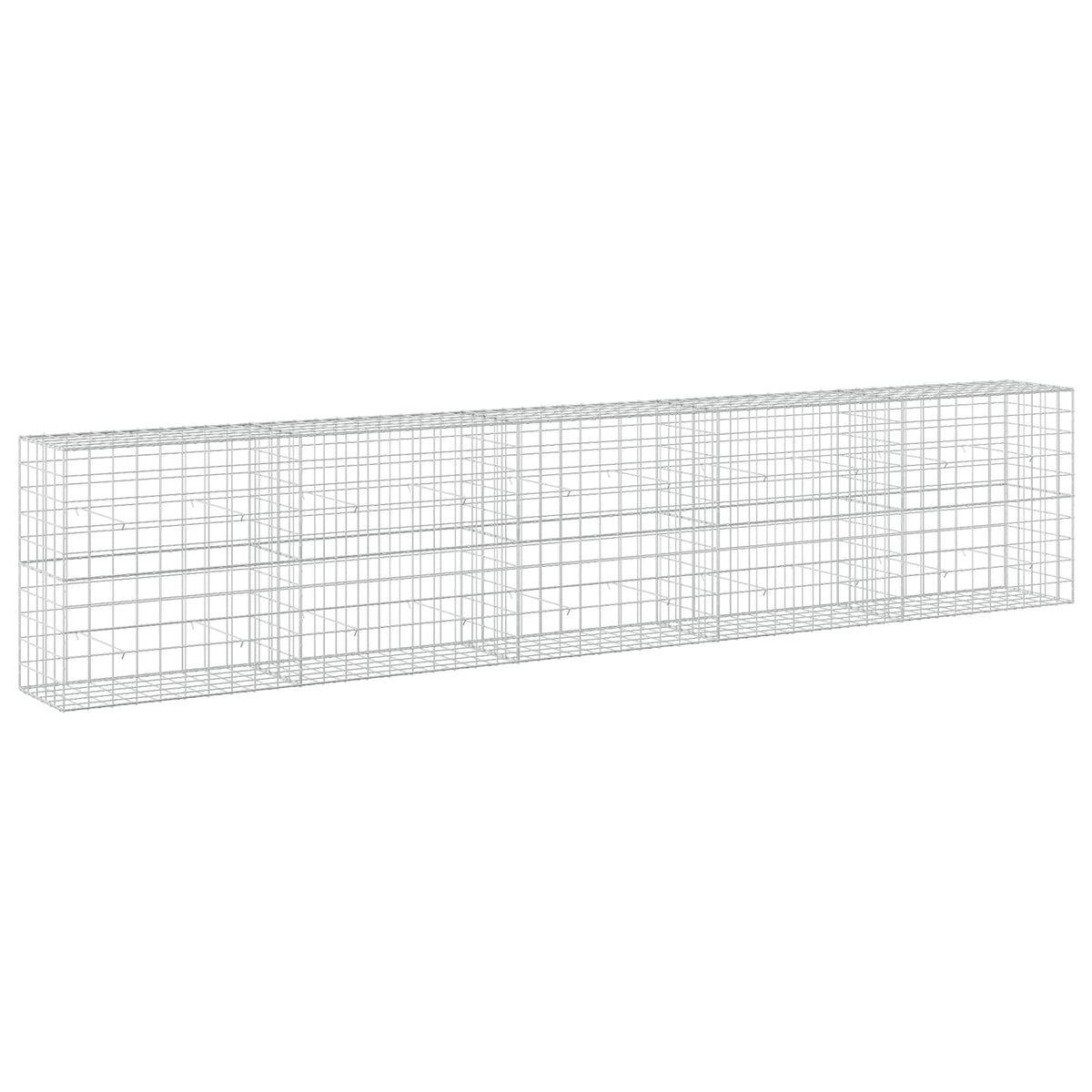 Gabion with 5 mm Wire and 10x10 cm Mesh 500x50x100 cm