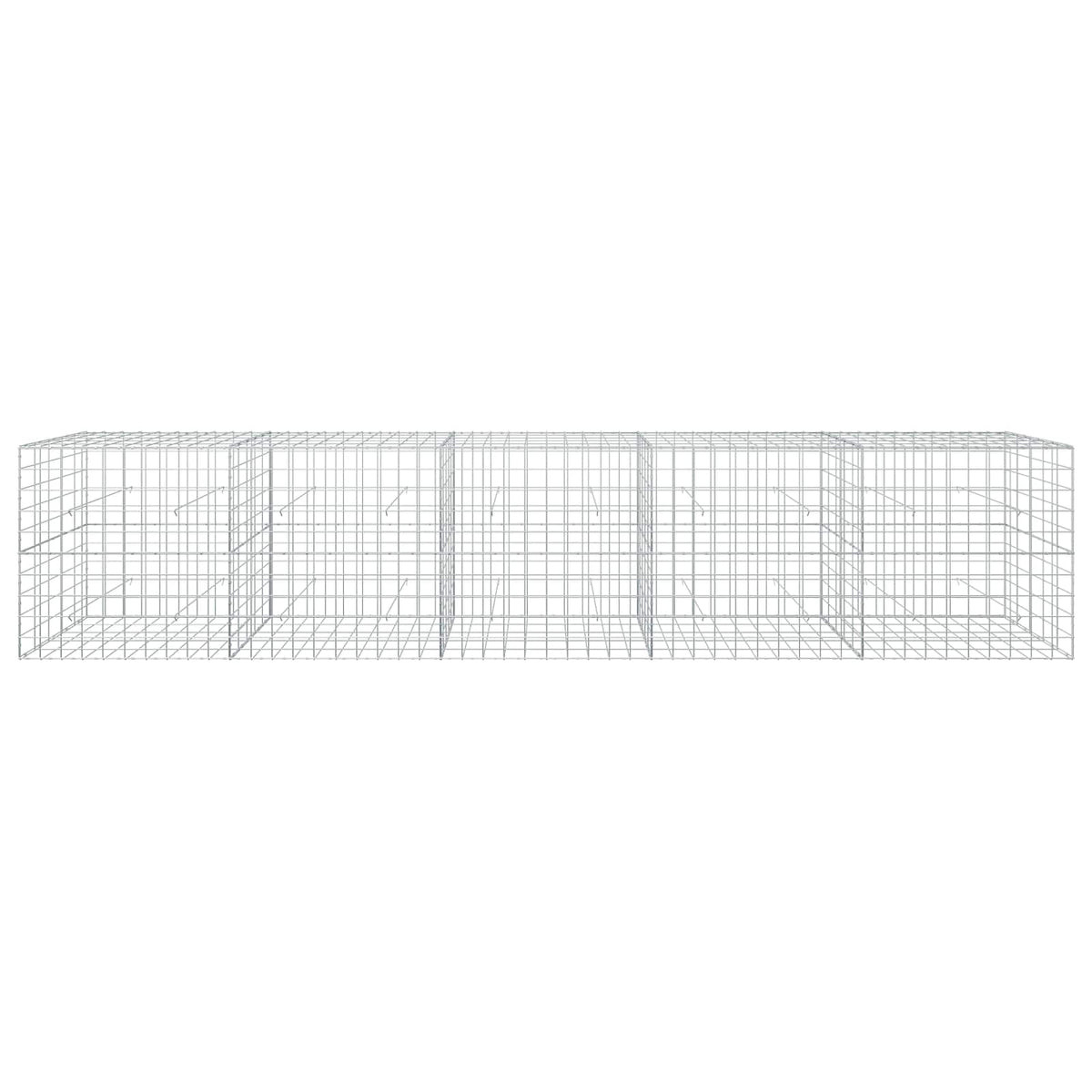 Gabion with 5 mm Wire and 10x10 cm Mesh 500x50x100 cm