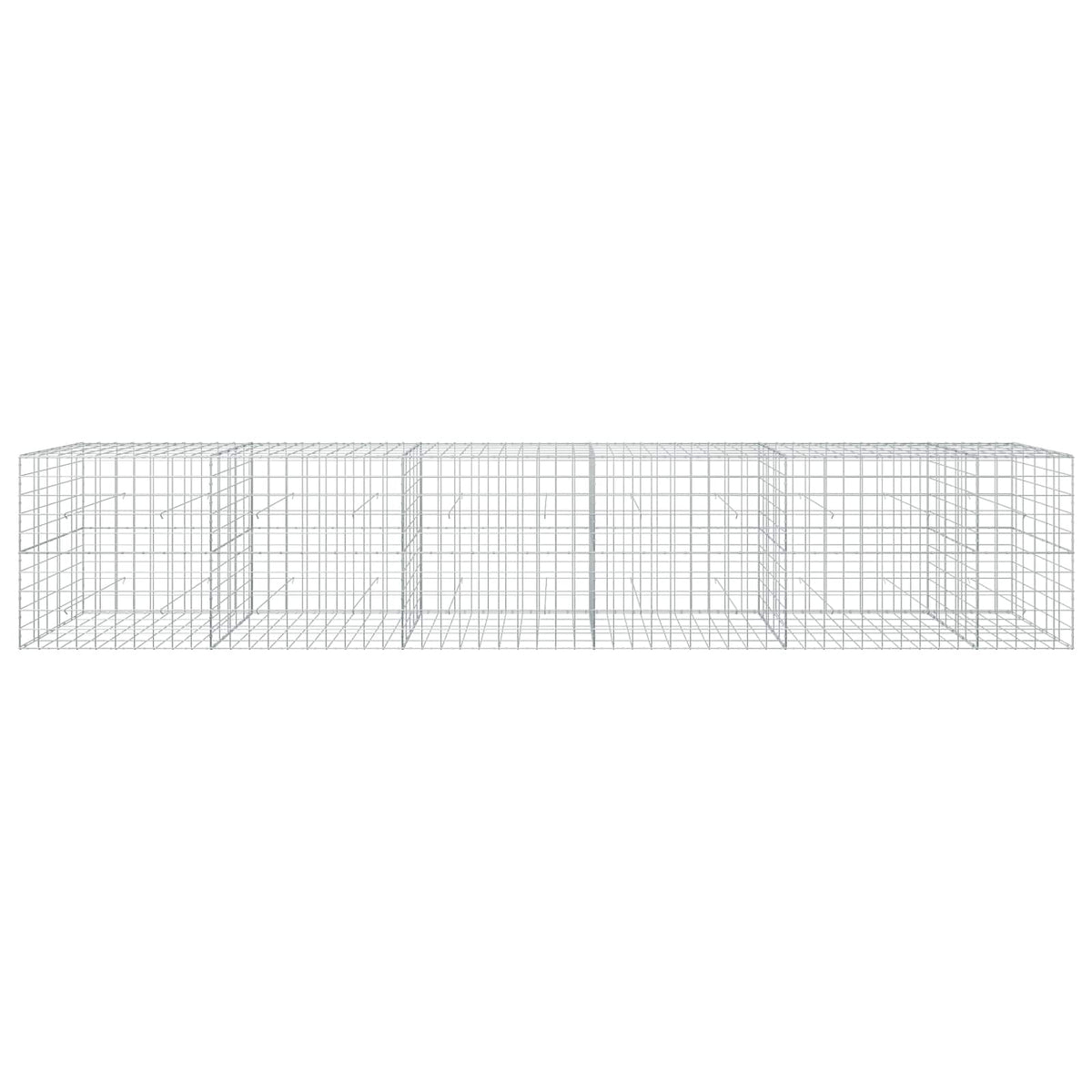 Gabion with 5 mm Wire and 10x10 cm Mesh 550x50x100 cm