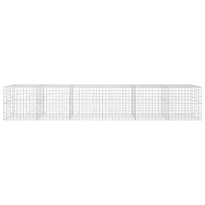 Gabion with 5 mm Wire and 10x10 cm Mesh 600x50x100 cm