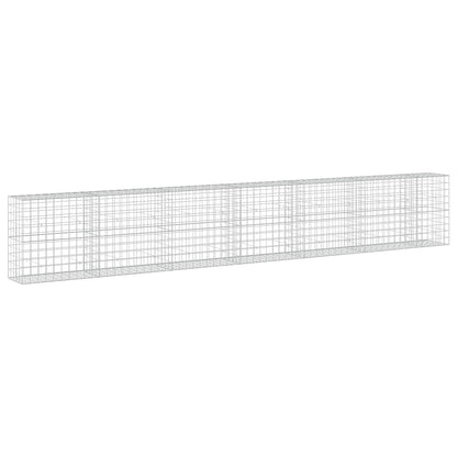 Gabion with 5 mm Wire and 10x10 cm Mesh 650x50x100 cm