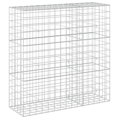 Gabion with 5 mm Wire and 10x10 cm Mesh 150x50x150 cm