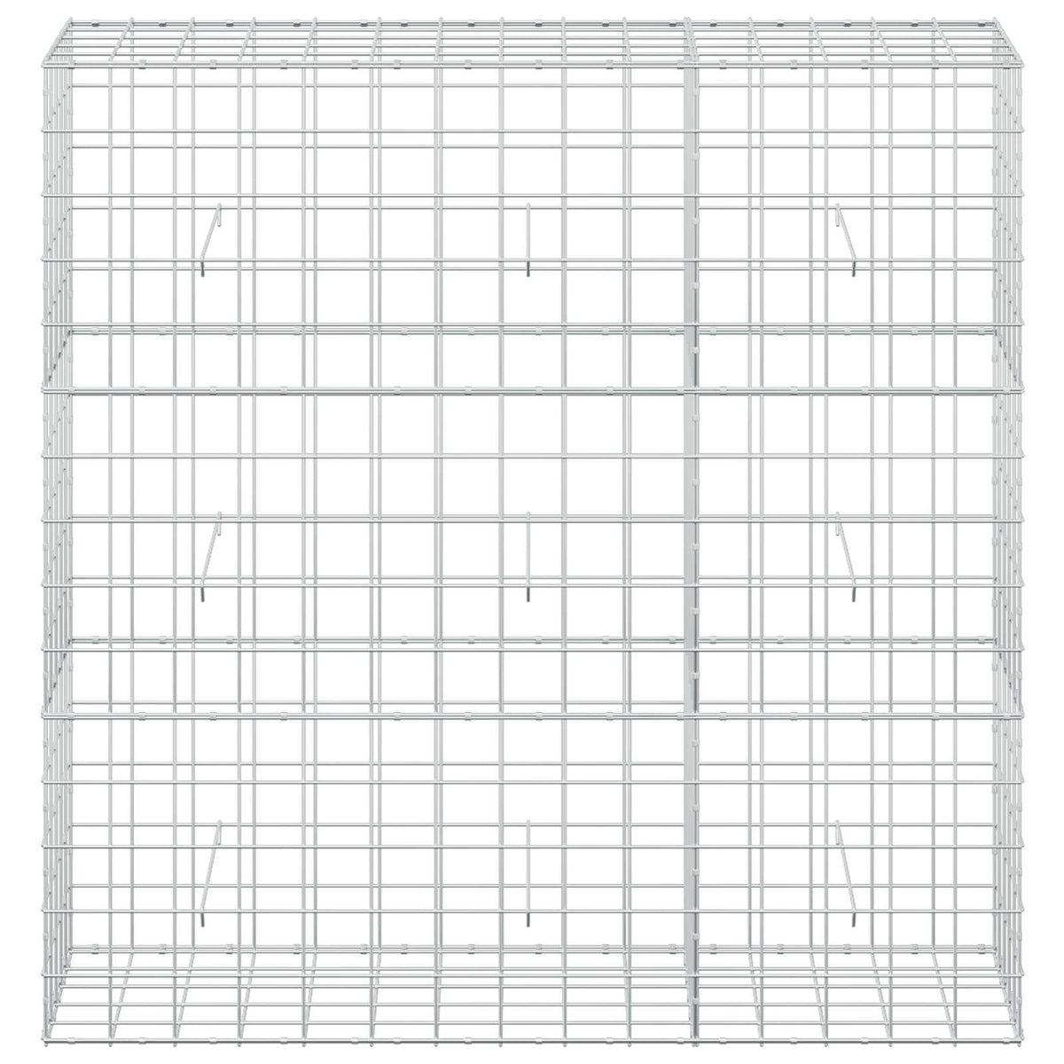 Gabion with 5 mm Wire and 10x10 cm Mesh 150x50x150 cm