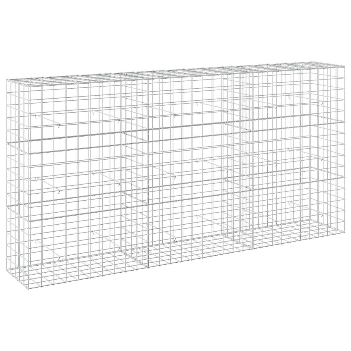 Gabion with 5 mm Wire and 10x10 cm Mesh 300x50x150 cm