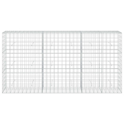 Gabion with 5 mm Wire and 10x10 cm Mesh 300x50x150 cm