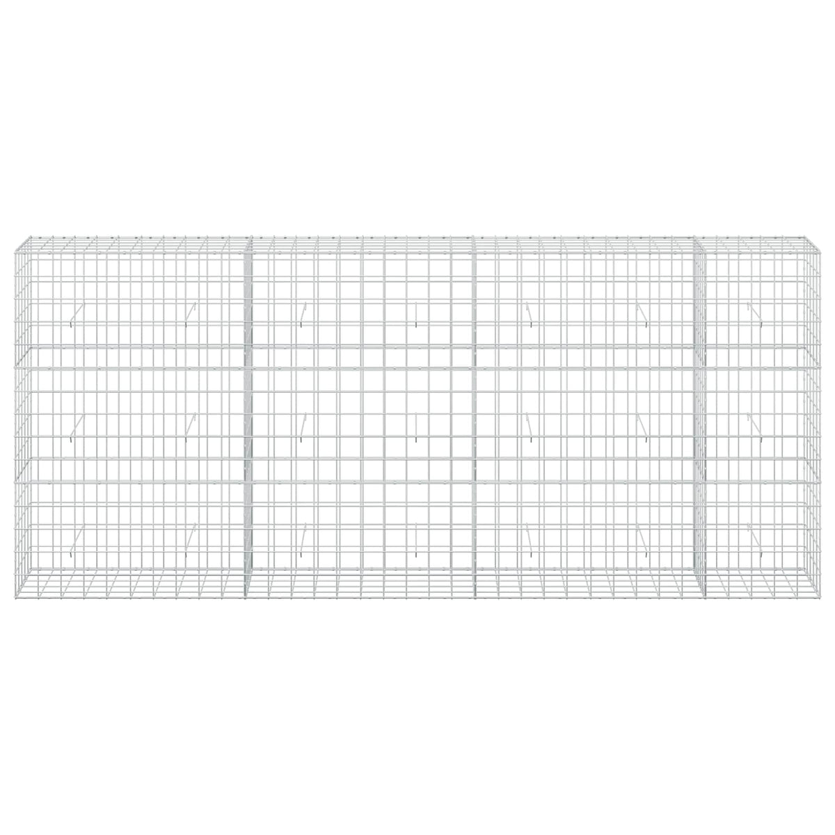 Gabion with 5 mm Wire and 10x10 cm Mesh 350x50x150 cm