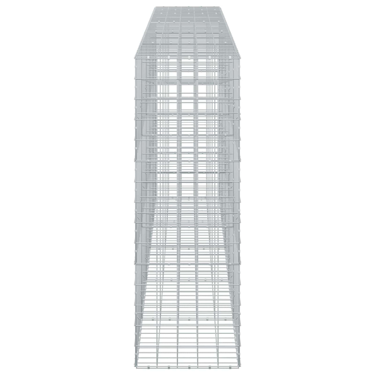 Gabion with 5 mm Wire and 10x10 cm Mesh 500x50x150 cm