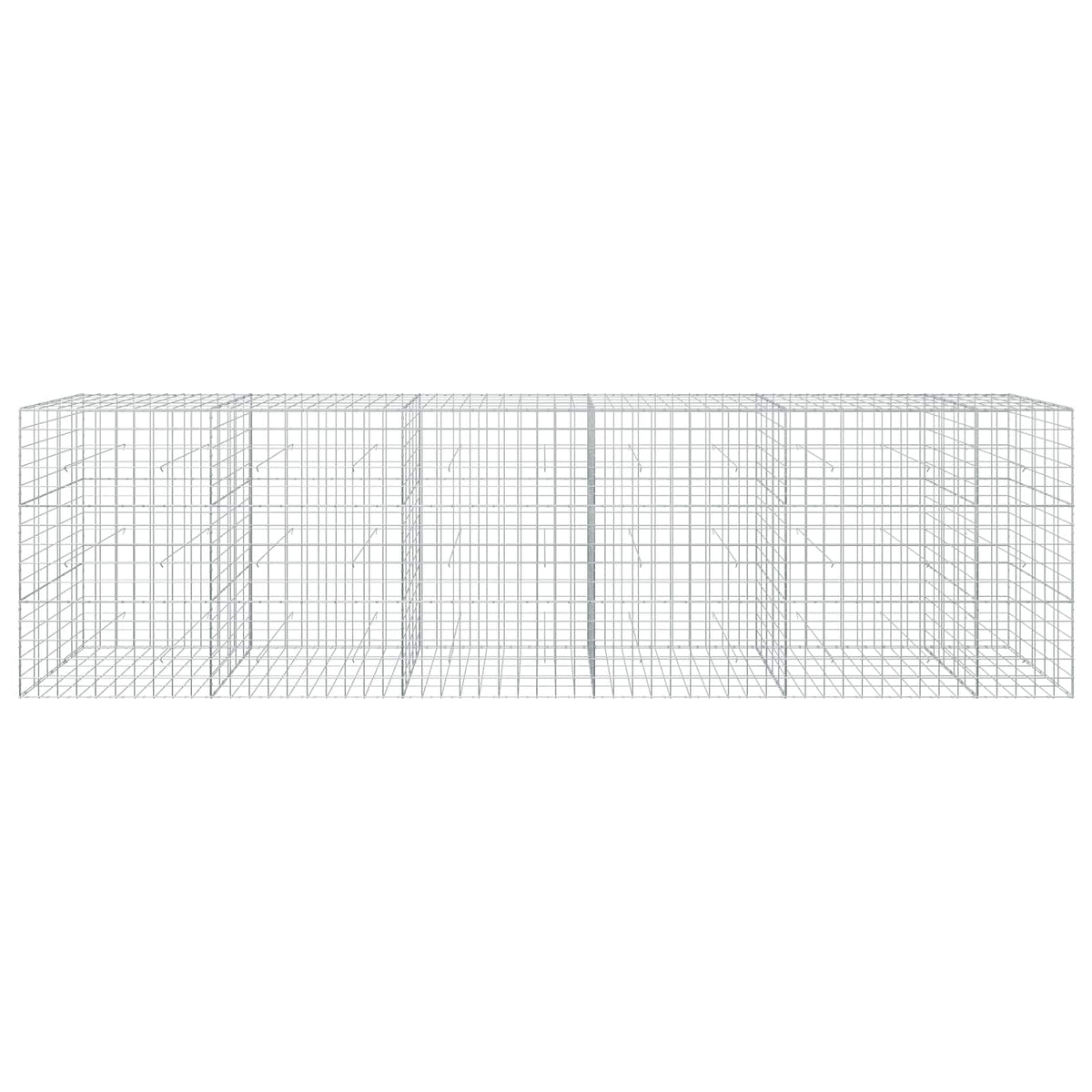 Gabion with 5 mm Wire and 10x10 cm Mesh 550x50x150 cm