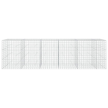 Gabion with 5 mm Wire and 10x10 cm Mesh 550x50x150 cm