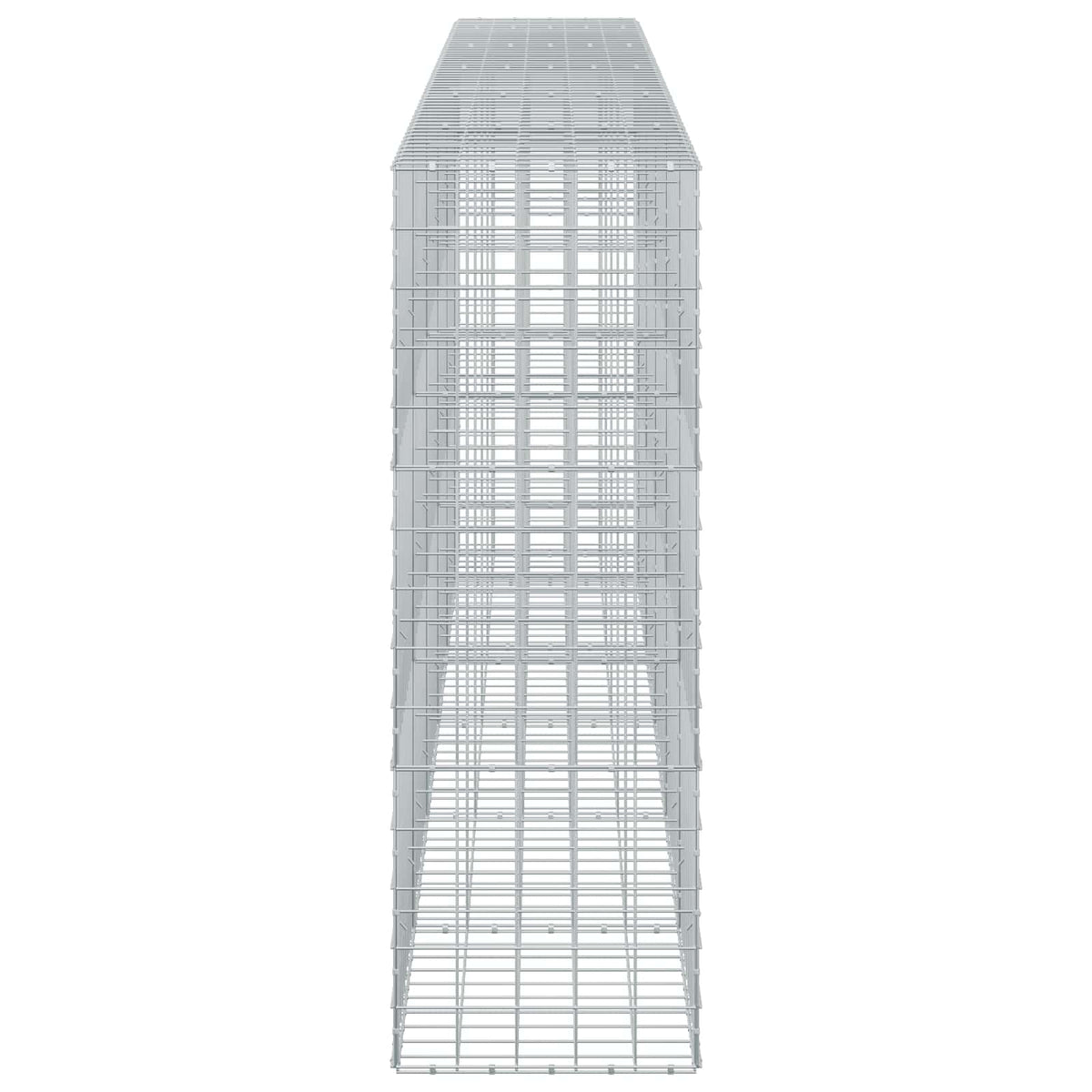Gabion with 5 mm Wire and 10x10 cm Mesh 550x50x150 cm