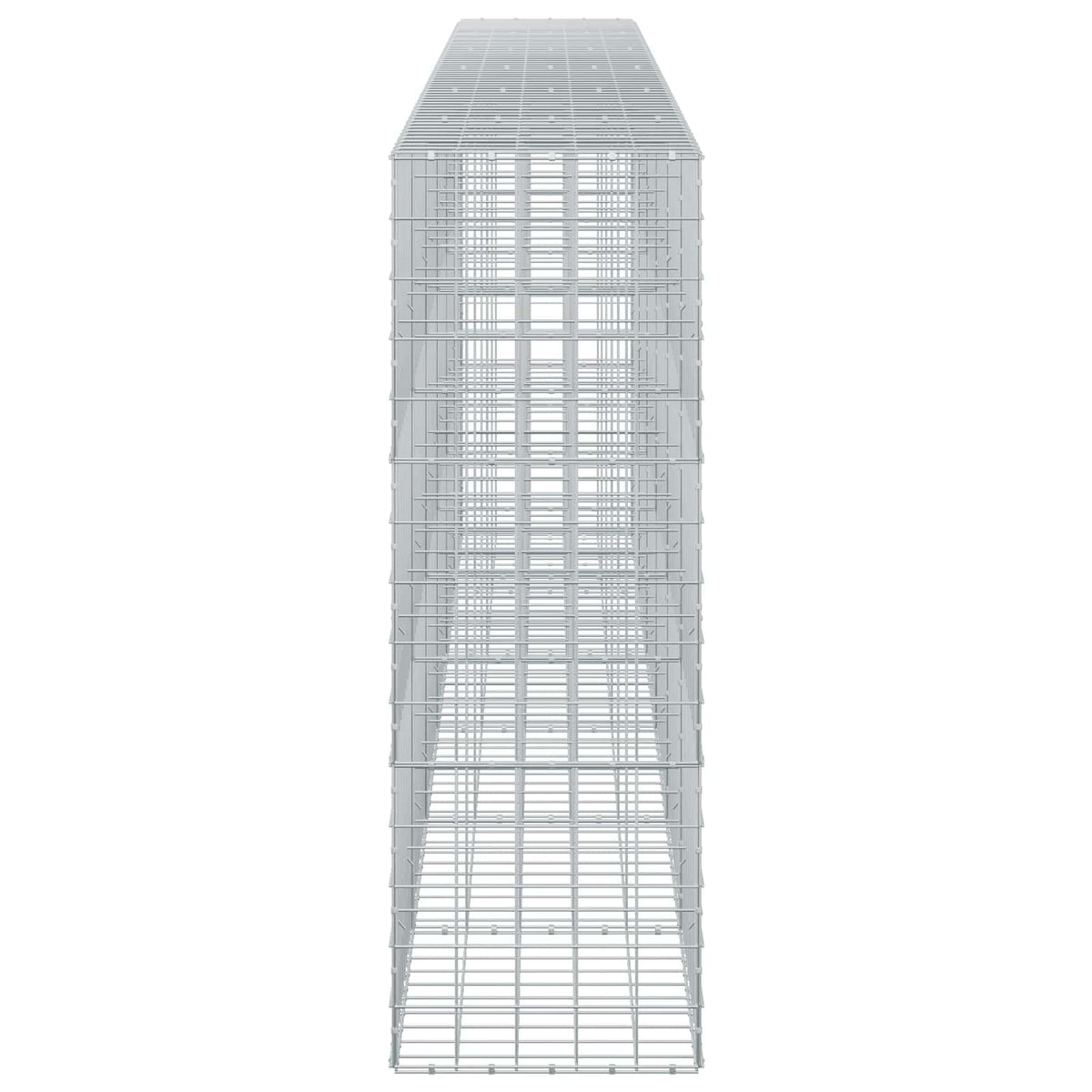 Gabion with 5 mm Wire and 10x10 cm Mesh 600x50x150 cm