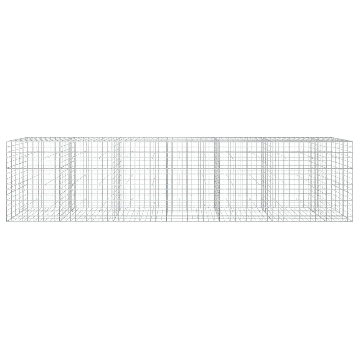 Gabion with 5 mm Wire and 10x10 cm Mesh 650x50x150 cm