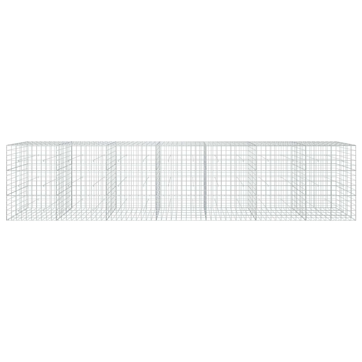 Gabion with 5 mm Wire and 10x10 cm Mesh 700x50x150 cm
