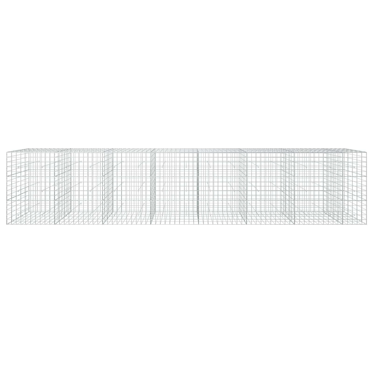 Gabion with 5 mm Wire and 10x10 cm Mesh 750x50x150 cm