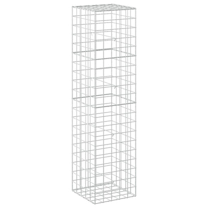 Gabion with 5 mm Wire and 10x10 cm Mesh 50x50x200 cm