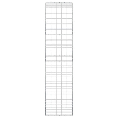 Gabion with 5 mm Wire and 10x10 cm Mesh 50x50x200 cm