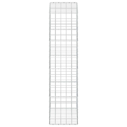 Gabion with 5 mm Wire and 10x10 cm Mesh 100x50x200 cm