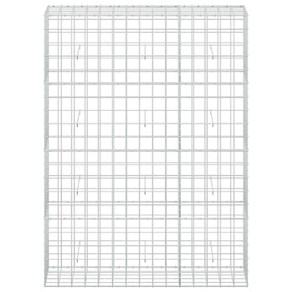 Gabion with 5 mm Wire and 10x10 cm Mesh 150x50x200 cm