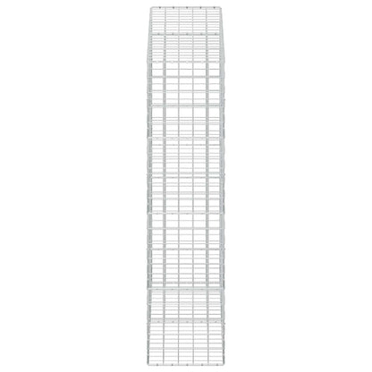 Gabion with 5 mm Wire and 10x10 cm Mesh 200x50x200 cm