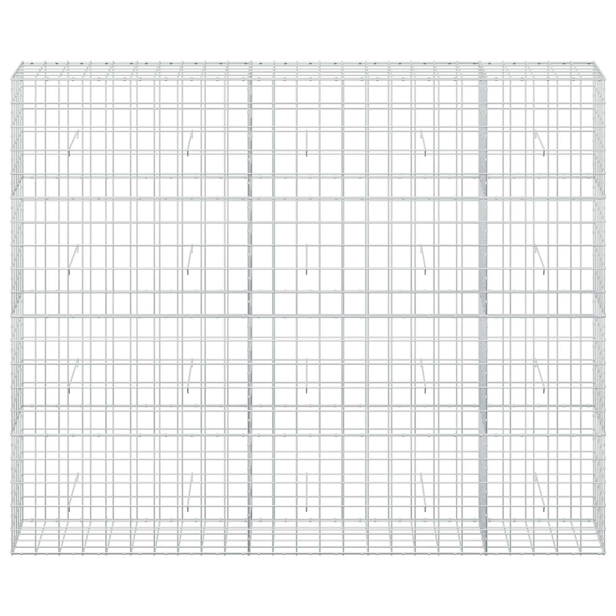 Gabion with 5 mm Wire and 10x10 cm Mesh 250x50x200 cm