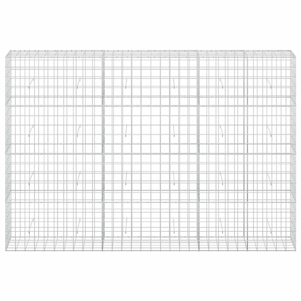 Gabion with 5 mm Wire and 10x10 cm Mesh 300x50x200 cm