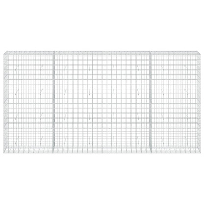 Gabion with 5 mm Wire and 10x10 cm Mesh 400x50x200 cm