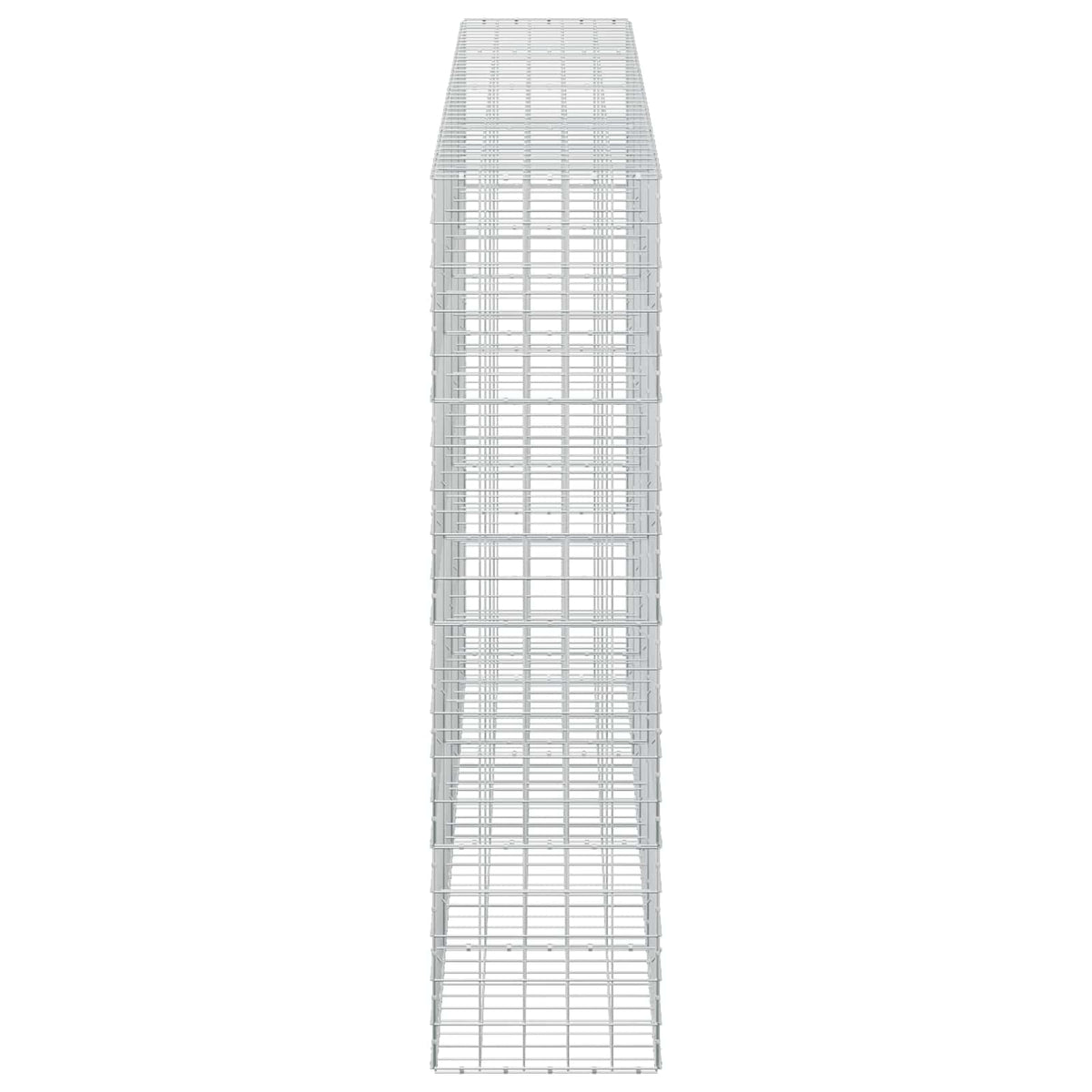 Gabion with 5 mm Wire and 10x10 cm Mesh 400x50x200 cm