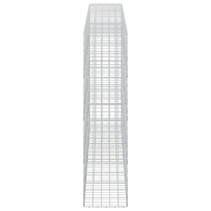 Gabion with 5 mm Wire and 10x10 cm Mesh 400x50x200 cm