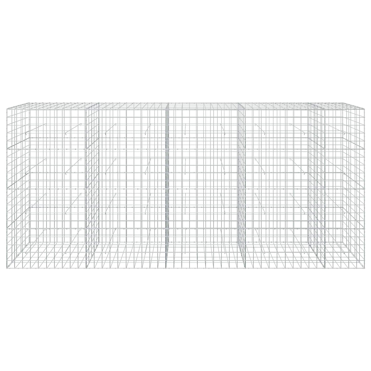 Gabion with 5 mm Wire and 10x10 cm Mesh 450x50x200 cm