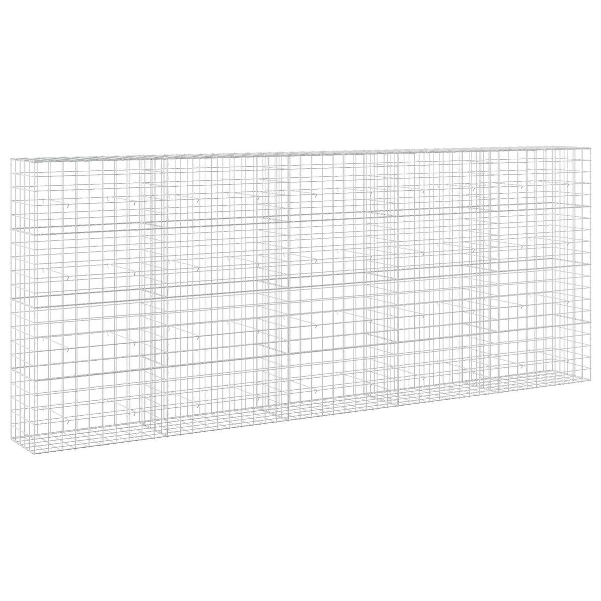 Gabion with 5 mm Wire and 10x10 cm Mesh 500x50x200 cm