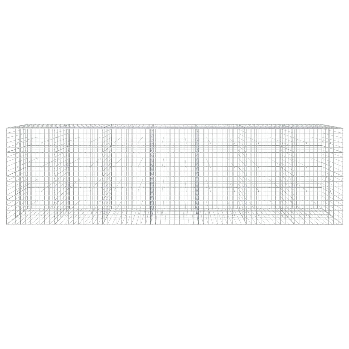 Gabion with 5 mm Wire and 10x10 cm Mesh 700x50x200 cm