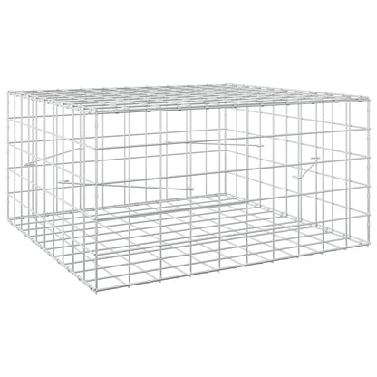 Gabion with 5 mm Wire and 10x10 cm Mesh 100x100x50 cm