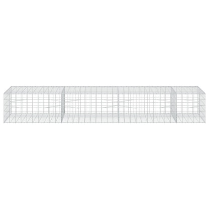 Gabion with 5 mm Wire and 10x10 cm Mesh 350x100x50 cm