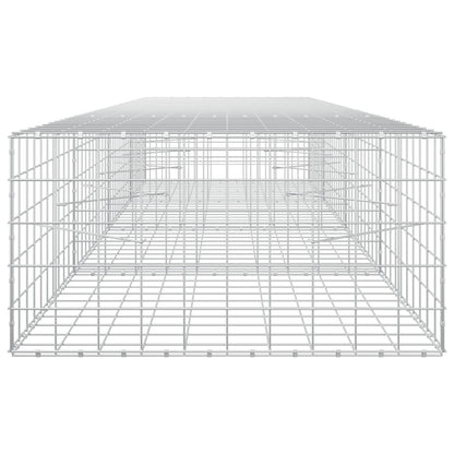 Gabion with 5 mm Wire and 10x10 cm Mesh 400x100x50 cm