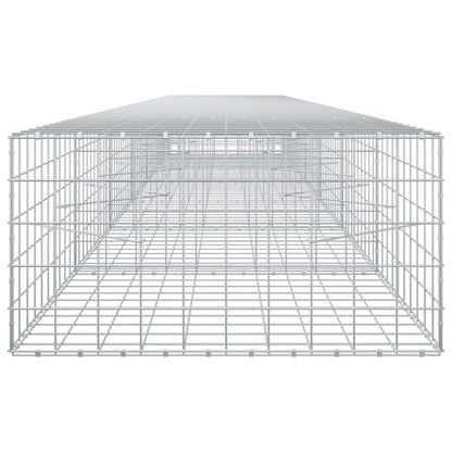 Gabion with 5 mm Wire and 10x10 cm Mesh 650x100x50 cm
