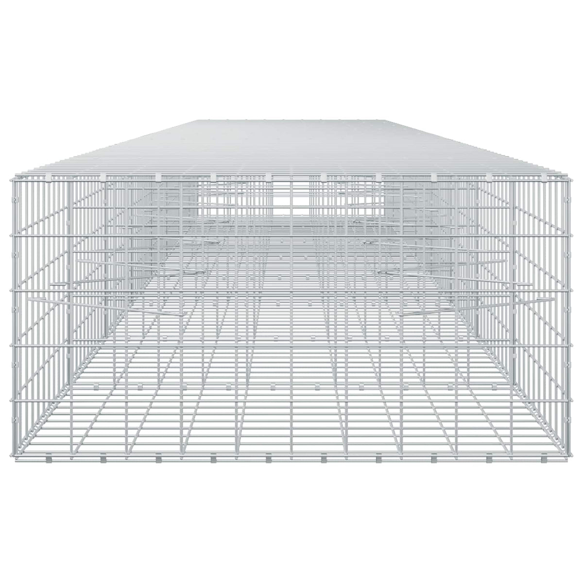 Gabion with 5 mm Wire and 10x10 cm Mesh 800x100x50 cm