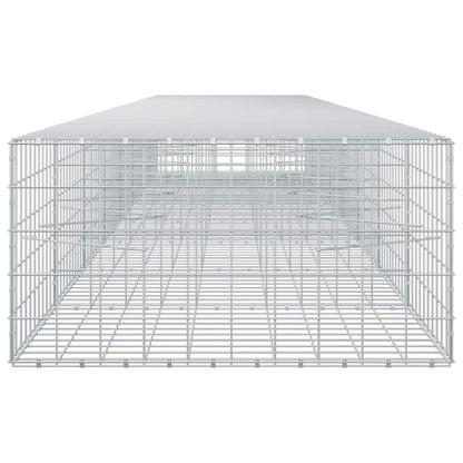 Gabion with 5 mm Wire and 10x10 cm Mesh 800x100x50 cm