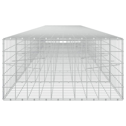 Gabion with 5 mm Wire and 10x10 cm Mesh 850x100x50 cm