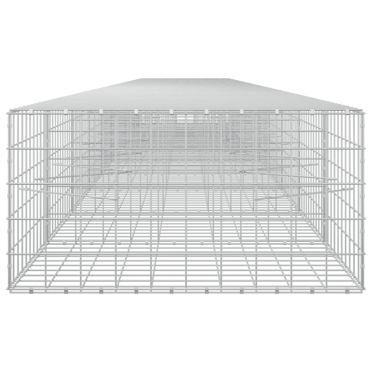 Gabion with 5 mm Wire and 10x10 cm Mesh 1100x100x50 cm
