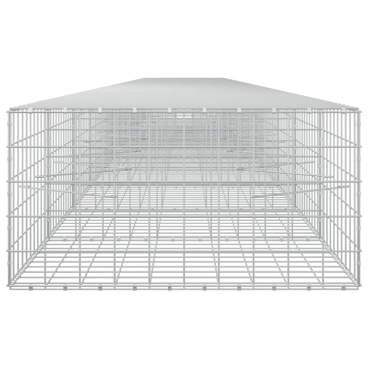 Gabion with 5 mm Wire and 10x10 cm Mesh 1200x100x50 cm