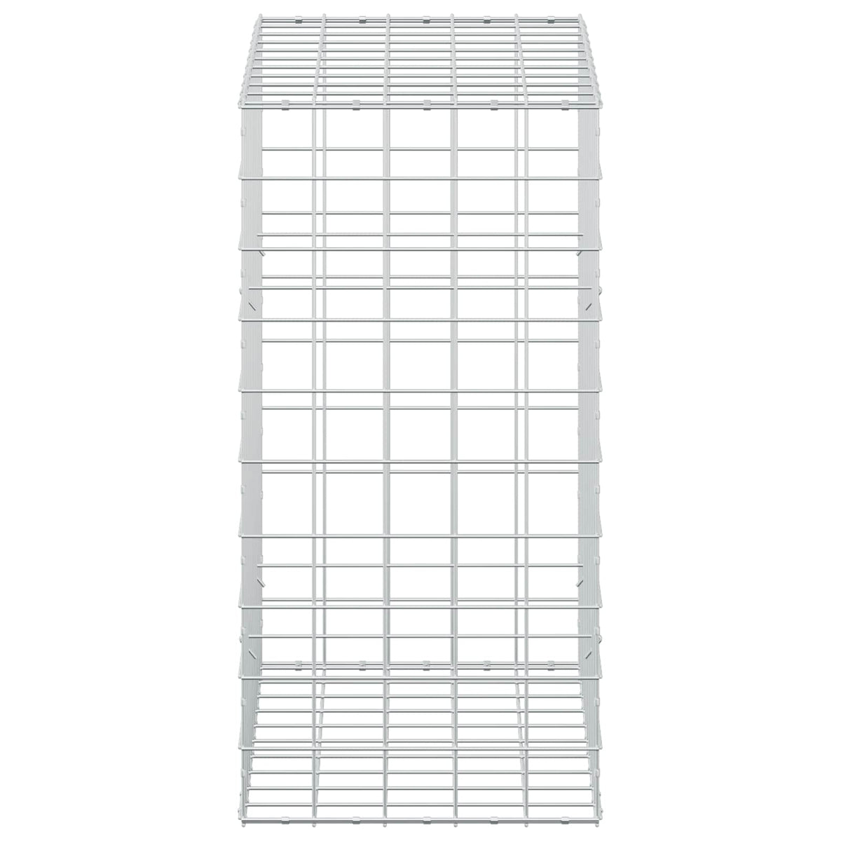 Gabion with 5 mm Wire and 10x10 cm Mesh 50x100x100 cm