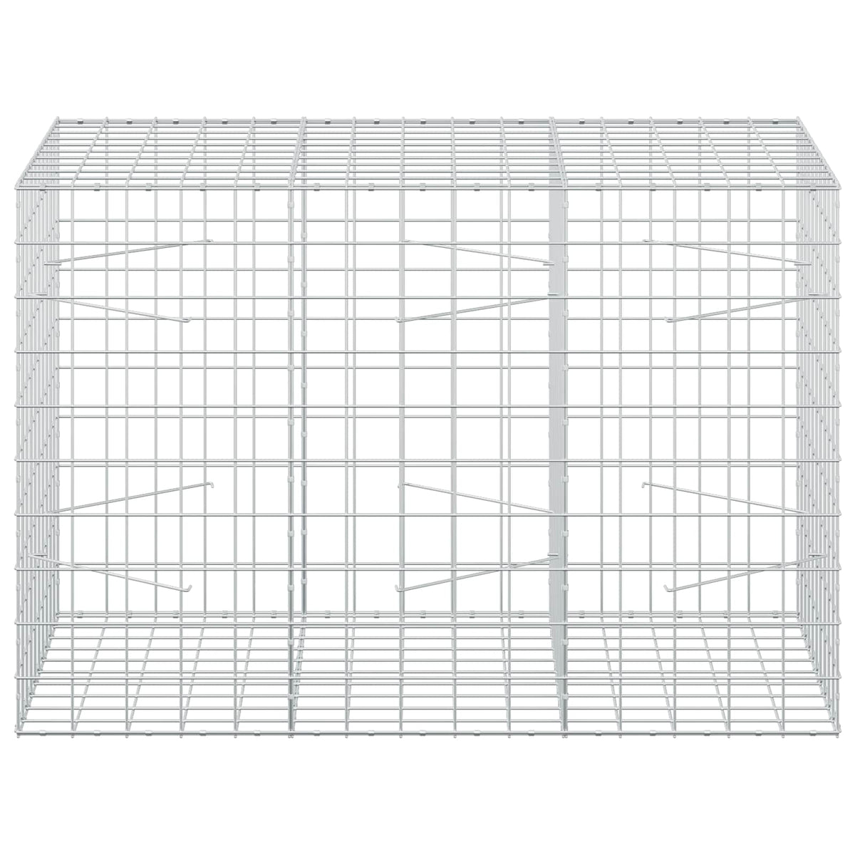 Gabion with 5 mm Wire and 10x10 cm Mesh 150x100x100 cm