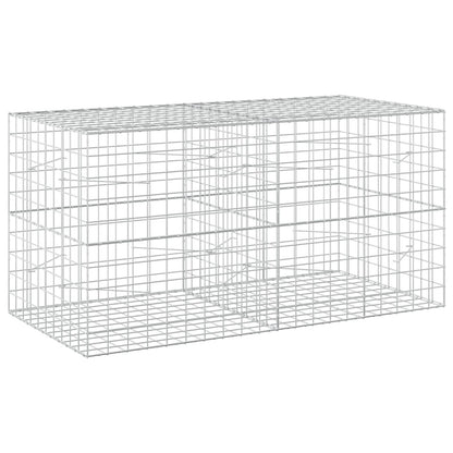 Gabion with 5 mm Wire and 10x10 cm Mesh 200x100x100 cm