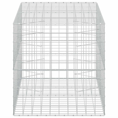 Gabion with 5 mm Wire and 10x10 cm Mesh 200x100x100 cm
