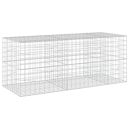 Gabion with 5 mm Wire and 10x10 cm Mesh 250x100x100 cm