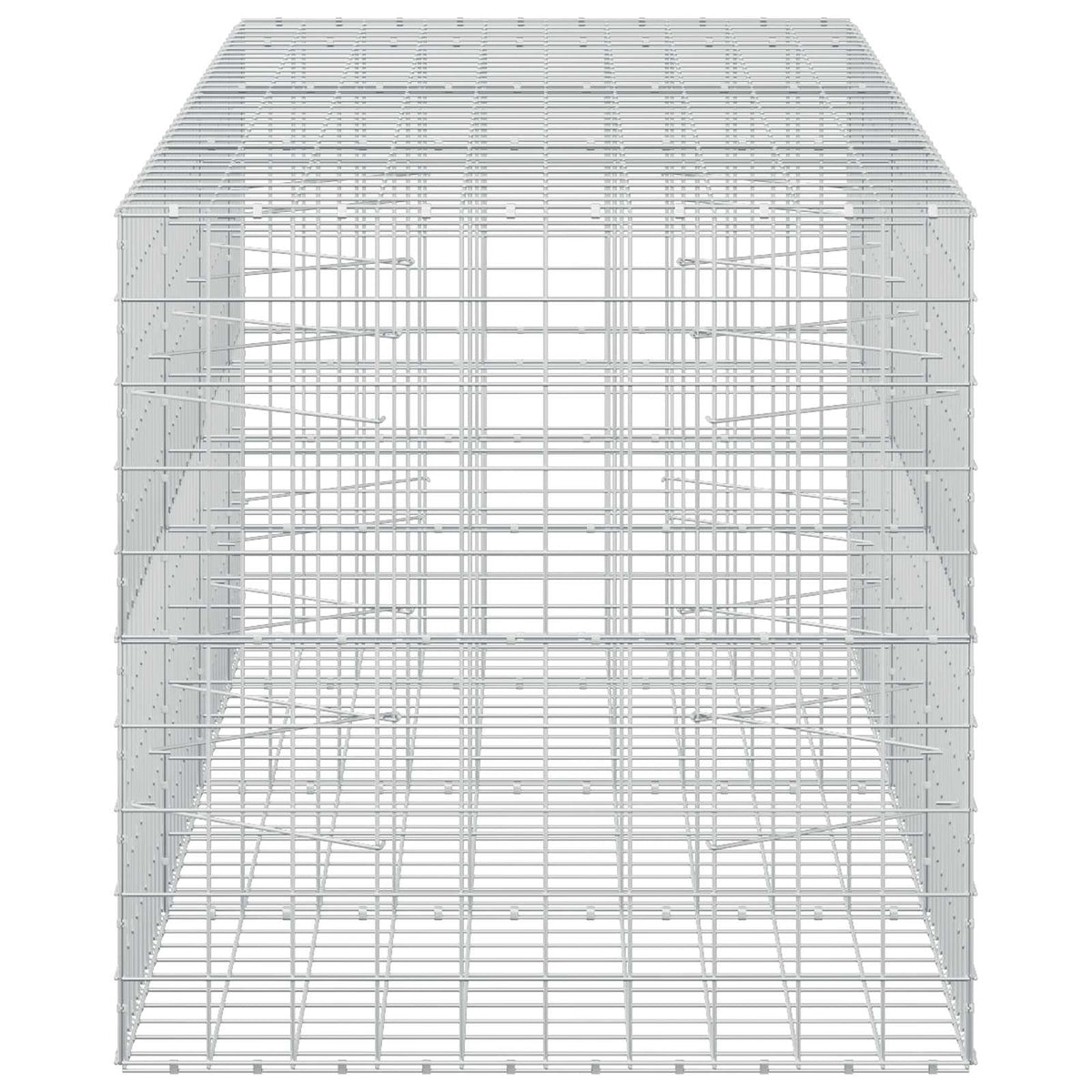 Gabion with 5 mm Wire and 10x10 cm Mesh 350x100x100 cm