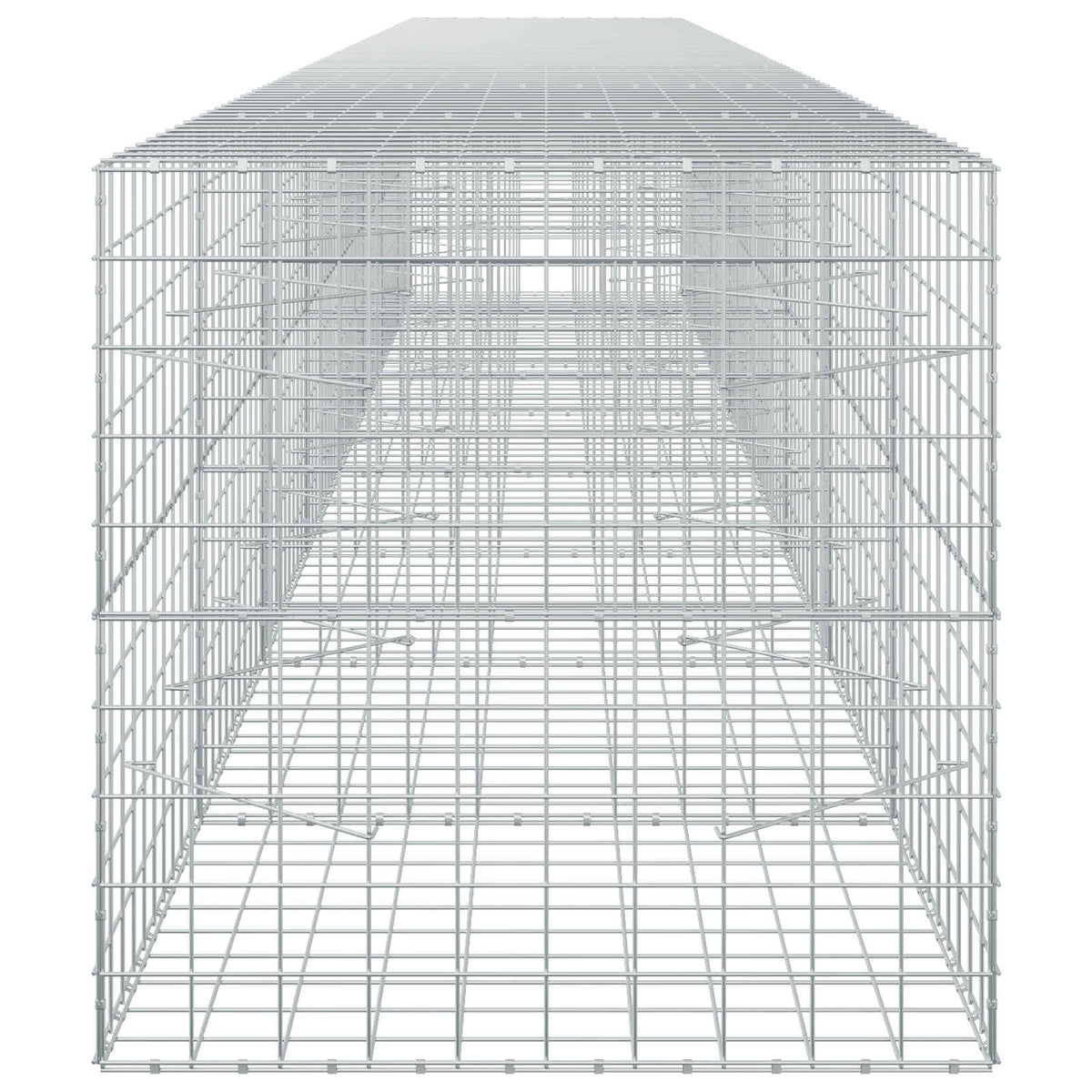 Gabion with 5 mm Wire and 10x10 cm Mesh 800x100x100 cm