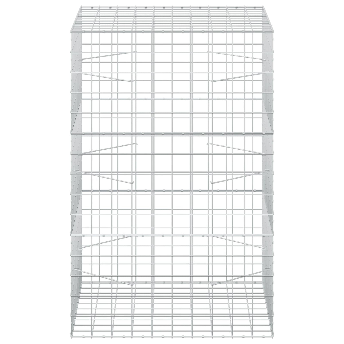 Gabion with 5 mm Wire and 10x10 cm Mesh 100x100x150 cm