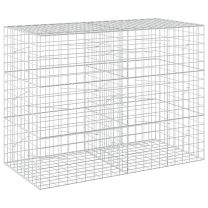 Gabion with 5 mm Wire and 10x10 cm Mesh 200x100x150 cm