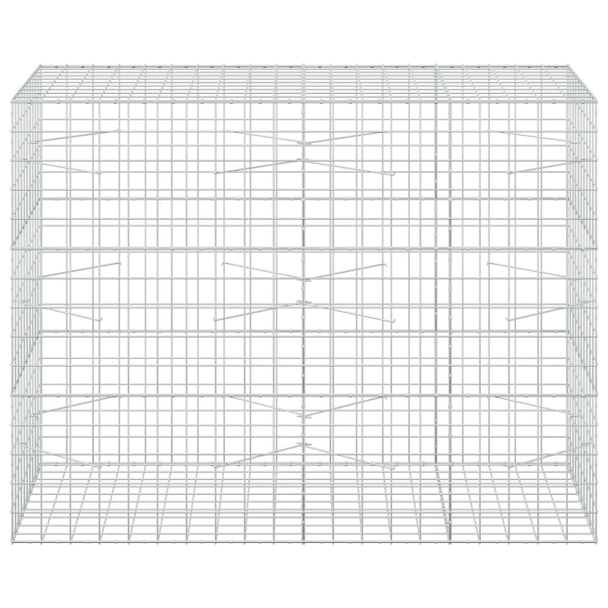 Gabion with 5 mm Wire and 10x10 cm Mesh 200x100x150 cm